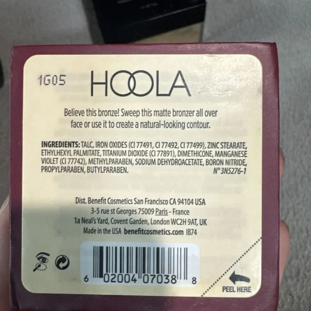 BENEFIT - HOOLA MATTE POWDER BRONZER 0.28oz - MEDIUM SHADE - AUTHENTIC, NIB